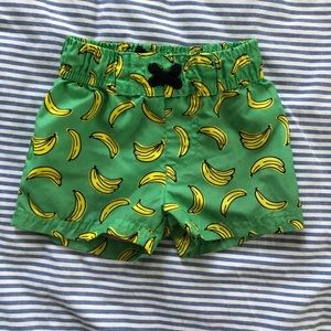 Banana swim trunks 3-6m